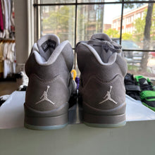 Load image into Gallery viewer, Jordan Wolf Grey 5s Size 8.5
