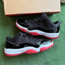 Load image into Gallery viewer, Jordan Bred Low 11s Size 8.5
