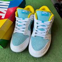 Load image into Gallery viewer, Nike FTC Lagoon Low Dunk SBs Size 10.5

