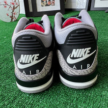 Load image into Gallery viewer, Jordan Black Cement 3s Size 10
