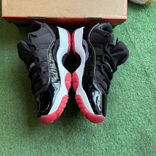 Load image into Gallery viewer, Jordan Bred Low 11s Size 8.5
