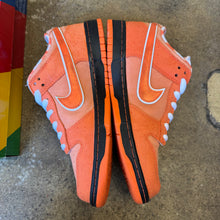 Load image into Gallery viewer, Nike Orange Lobster SB Low Dunks Size 10.5
