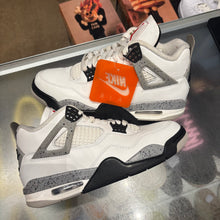 Load image into Gallery viewer, Jordan White Cement 4s Size 8
