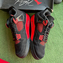 Load image into Gallery viewer, Jordan Red Thunder 4s Size 13
