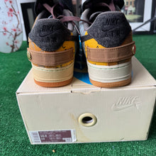 Load image into Gallery viewer, Nike Travis Scott Cactus Jack Air Force 1s Size 10.5
