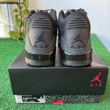 Load image into Gallery viewer, Jordan Black Cat 3s Size 10.5
