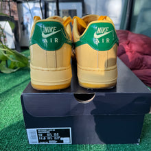 Load image into Gallery viewer, Nike Patent Leather Topaz Air Force 1s Size 10
