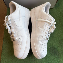 Load image into Gallery viewer, Nike All White Air Force 1s Size 13
