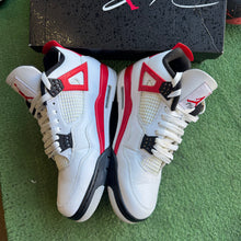 Load image into Gallery viewer, Jordan Red Cement 4s Size 10.5
