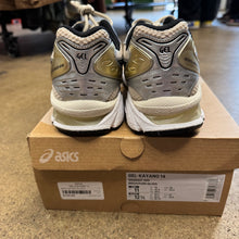 Load image into Gallery viewer, ASICS Birch Pure Silver Gel Kayano 14s Size 11
