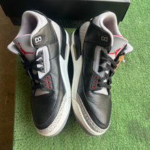 Load image into Gallery viewer, Jordan Black Cement 3s Size 12

