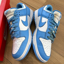 Load image into Gallery viewer, Nike UNC Low Dunks Size 10.5
