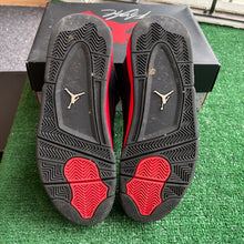 Load image into Gallery viewer, Jordan Red Thunder 4s Size 9
