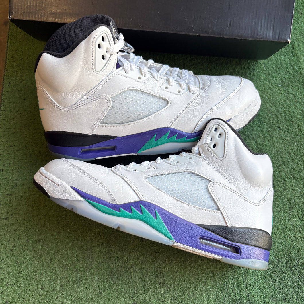Jordan Grape 5s Size 10.5