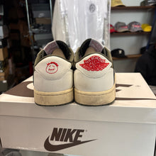 Load image into Gallery viewer, Jordan Travis Scott Medium Olive Low 1s Size 10.5
