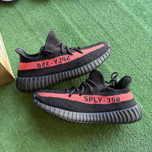 Load image into Gallery viewer, Adidas Yeezy Core Red 350 V2s Size 9.5
