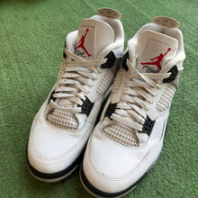 Load image into Gallery viewer, Jordan White Cement 4s Size 10
