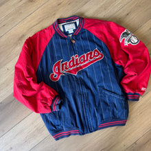 Load image into Gallery viewer, Vintage Cleveland Indians Mirage Jacket Size XXL
