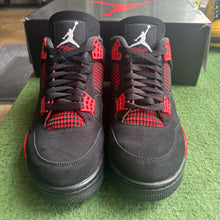 Load image into Gallery viewer, Jordan Red Thunder 4s Size 10
