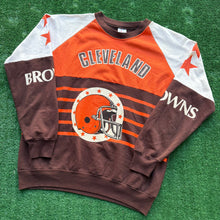 Load image into Gallery viewer, Vintage Cleveland Browns Crewneck Size XL
