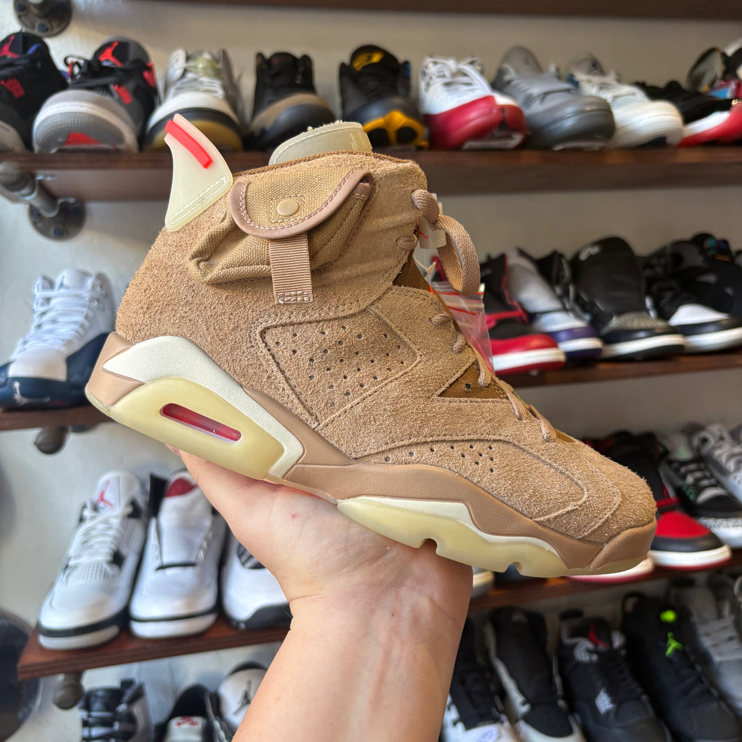 Jordan Travis Scott British Khaki 6s Size 7