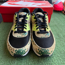 Load image into Gallery viewer, Nike Team Gold Light Lemon Air Max 90s Size 8
