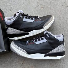 Load image into Gallery viewer, Jordan Black Cement 3s Size 11.5
