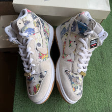 Load image into Gallery viewer, Nike Supreme SB Rammellzee High Dunks Size 11
