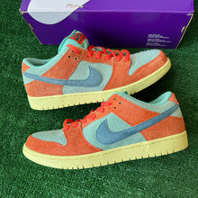 Load image into Gallery viewer, Nike SB Orange Emerald Rise Low Dunks Size 11

