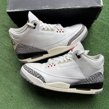 Load image into Gallery viewer, Jordan Reimagined White Cement 3s Size 12.5
