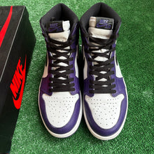 Load image into Gallery viewer, Jordan Court Purple 2.0 1s Size 10.5

