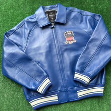 Load image into Gallery viewer, Avirex Leather Jacket Size L
