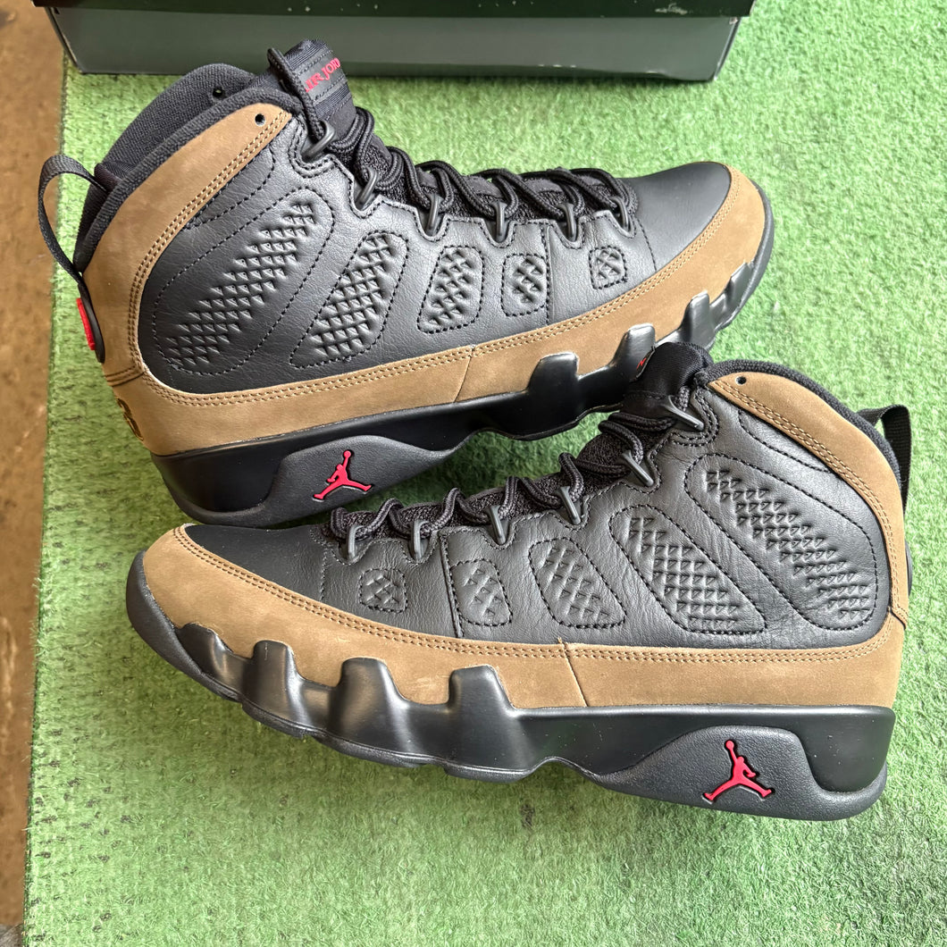 Jordan Olive 9s Size 8.5