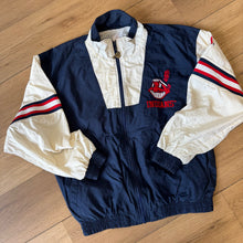 Load image into Gallery viewer, Vintage Cleveland Indians Windbreaker Size M
