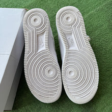 Load image into Gallery viewer, Nike All White Air Force 1s Size 7Y
