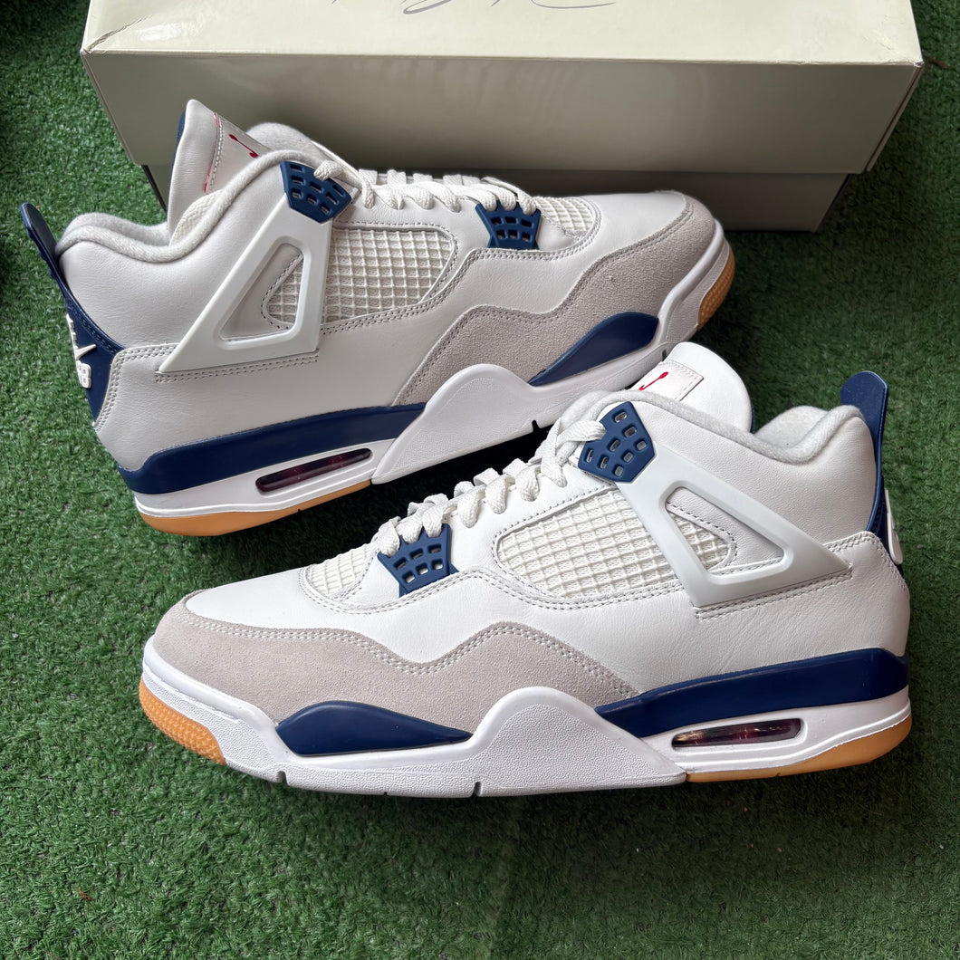 Jordan SB Midnight Navy 4s Size 10.5