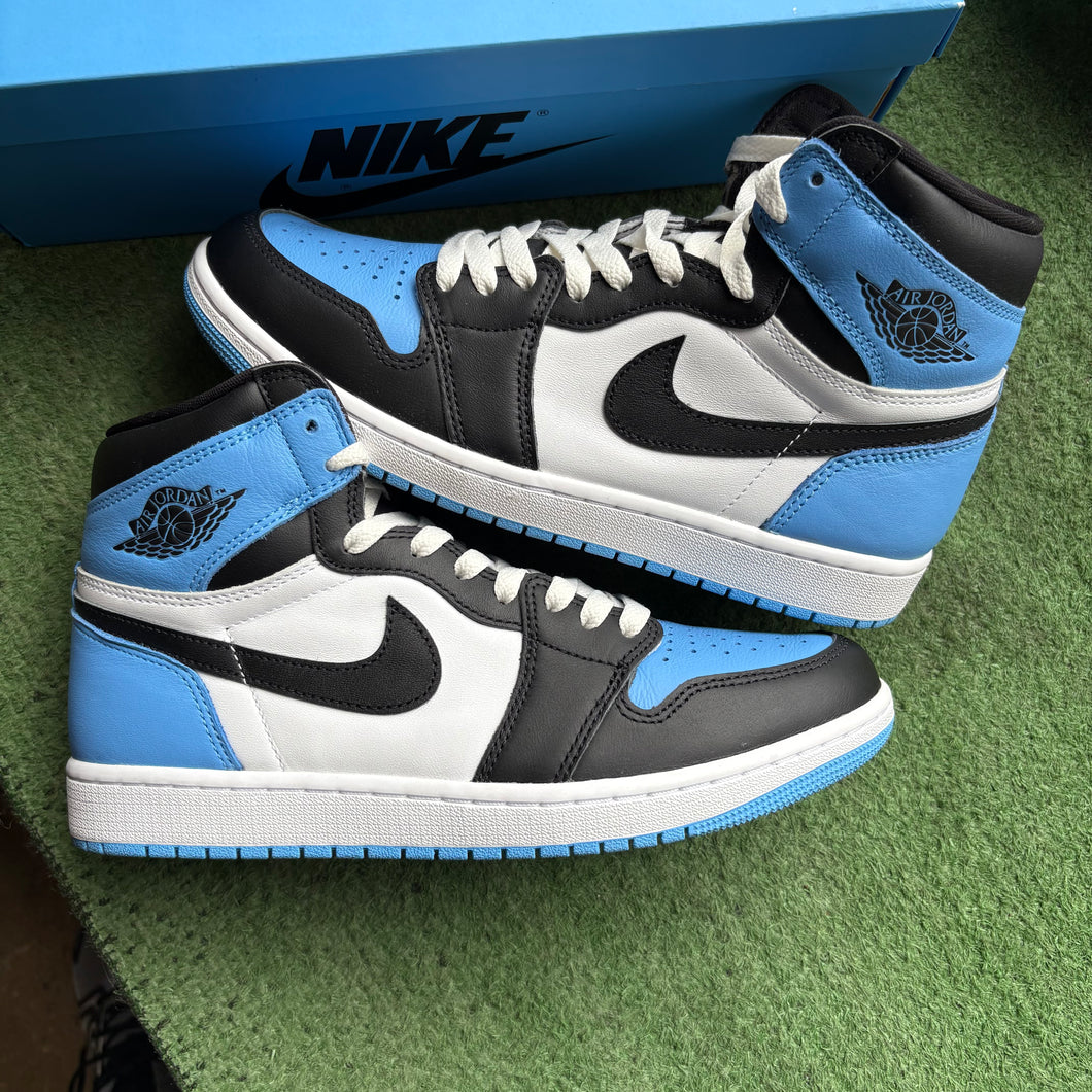 Jordan UNC Toe 1s Size 9