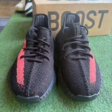 Load image into Gallery viewer, Adidas Yeezy Core Black Red 350 V2s Size 9.5

