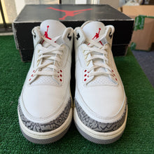 Load image into Gallery viewer, Jordan Reimagined White Cement 3s Size 11
