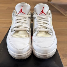Load image into Gallery viewer, Jordan White Oreo 4s Size 7Y
