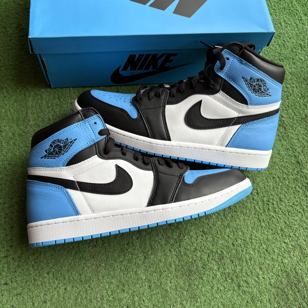 Jordan UNC Toe 1s Size 10.5