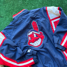 Load image into Gallery viewer, Vintage Cleveland Indians Starter Windbreaker Size L
