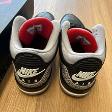 Load image into Gallery viewer, Jordan Black Cement 3s Size 10
