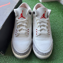 Load image into Gallery viewer, Jordan Reimagined White Cement 3s Size 7.5
