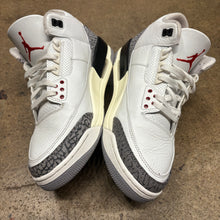 Load image into Gallery viewer, Jordan Reimagined White Cement 3s Size 10.5
