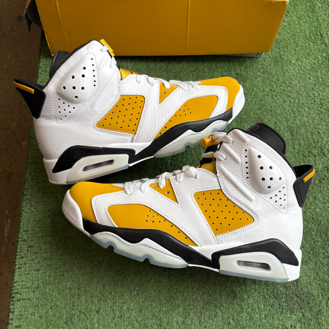 Jordan Yellow Ocre 6s Size 9