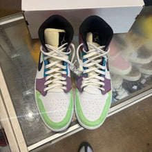 Load image into Gallery viewer, Jordan Multi Color Mids Size 12W/10.5M
