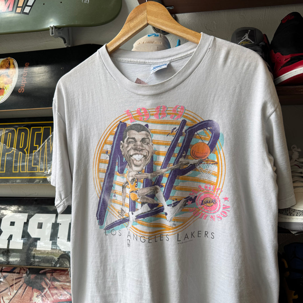 Vintage Los Angeles Lakers Magic Johnson Tee Size XL