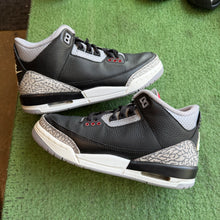 Load image into Gallery viewer, Jordan Black Cement 3s Size 6.5Y
