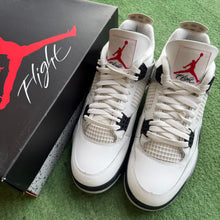 Load image into Gallery viewer, Jordan White Cement 4s Size 10
